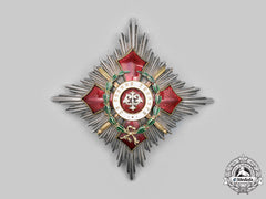 Bulgaria, Kingdom. A National Order For Military Merit, Ii Class Star With War Decoration, C.1915