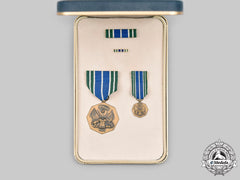United States. An Army Achievement Medal With Case