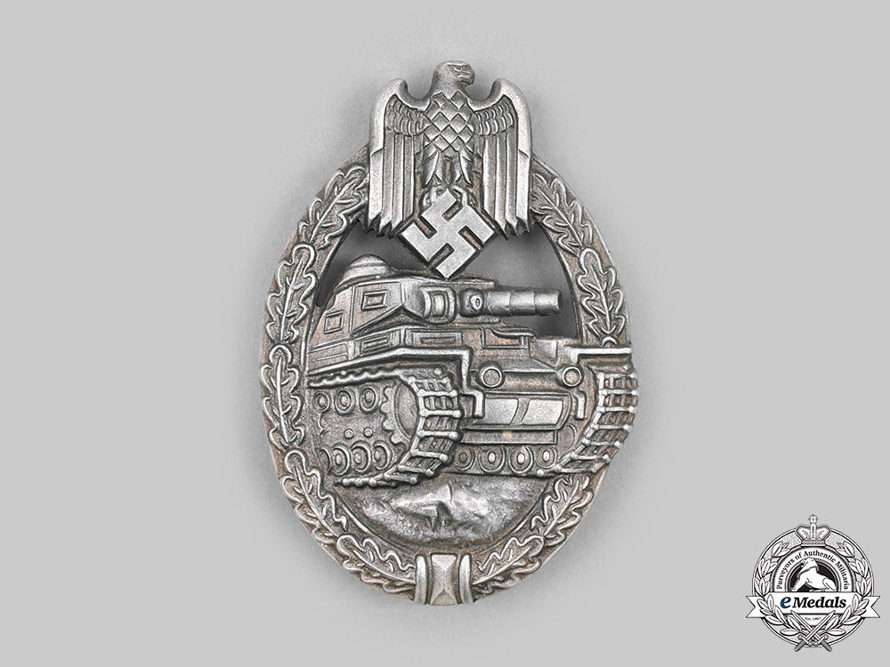 germany,_wehrmacht._a_panzer_assault_badge,_silver_grade,_by_friedrich_orth_c2020_830_mnc7999