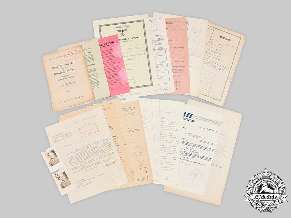 slovakia,_republic;_germany,_third_reich;_czechoslovakia,_socialist_republic._a_lot_of_fifty_assorted_papers_and_four_photographs_c2020_836_mnc0515