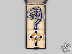 Germany, Third Reich. An Honour Cross Of The German Mother, Gold Grade With Case, By Ludwig Bertsch