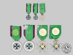 United States. A Lot Of Seven American Association Of The Order Of Saint Lazarus Awards