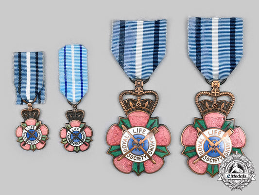 canada,_commonwealth._four_royal_life_saving_society_alberta_and_territories_branch_merit_medals_c2020_850_mnc6858_1