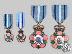 Canada, Commonwealth. Four Royal Life Saving Society Alberta And Territories Branch Merit Medals
