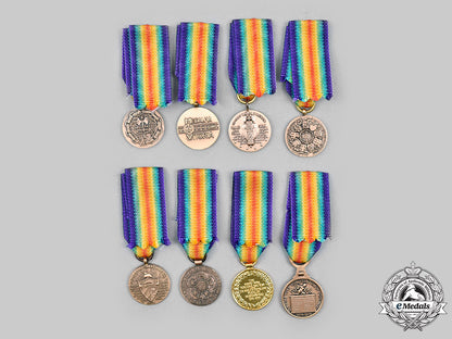 international._a_lot_of_eight_first_war_miniature_victory_medals_c2020_855_mnc6894_1