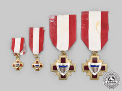 United States. Four Association Of Military Surgeons Of The United States (Amsus) Medals