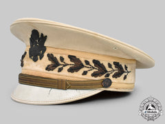 United States. A Formal Summer Army Officer's Service Visor Cap, C.1918