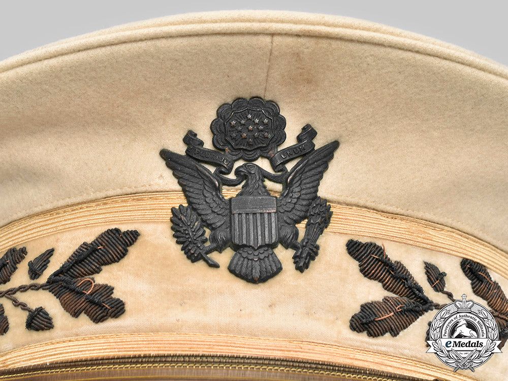 united_states._a_formal_summer_army_officer's_service_visor_cap,_c.1918_c2020_869_mnc6947_1