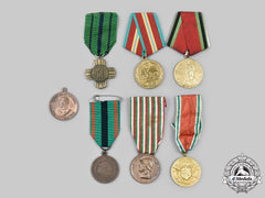 Bulgaria, Finland, Italy, Haiti, Russia. A Lot Of Seven Medals