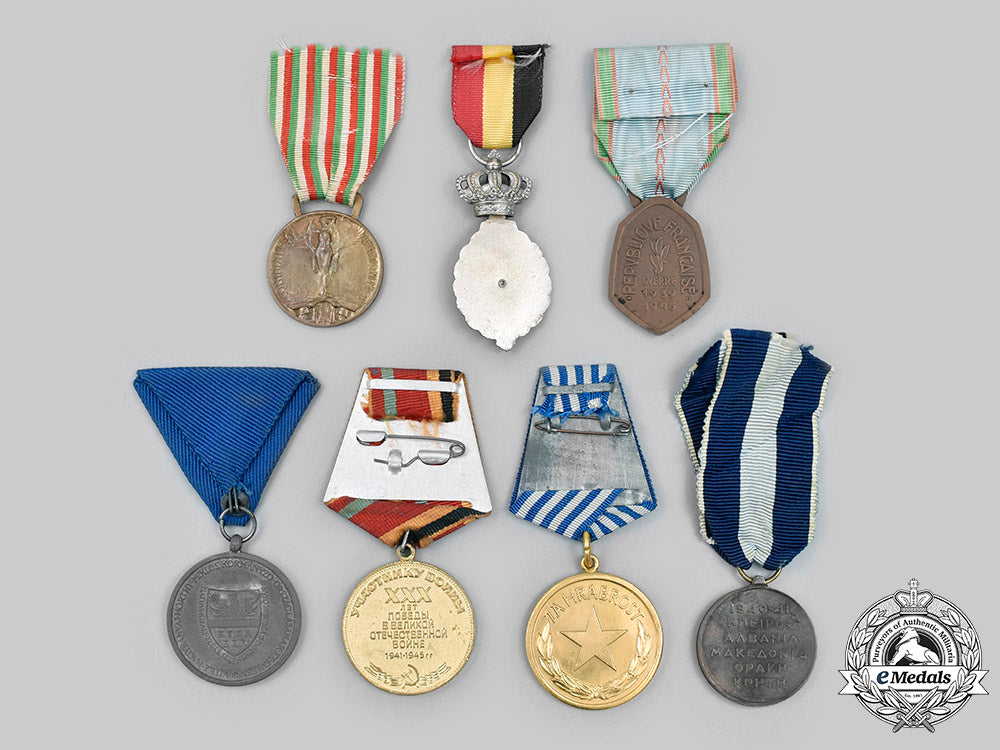 belgium,_france,_greece,_hungary,_italy,_russia,_yugoslvia._a_lot_of_seven_medals_c2020_884_mnc8741_1