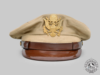 united_states._an_army_officer's_tropical/_summer_service_visor_cap,_c.1945_c2020_886_mnc6993