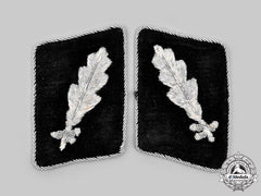 Germany, Ss. A Set Of Waffen-Ss Standartenführer Collar Tabs