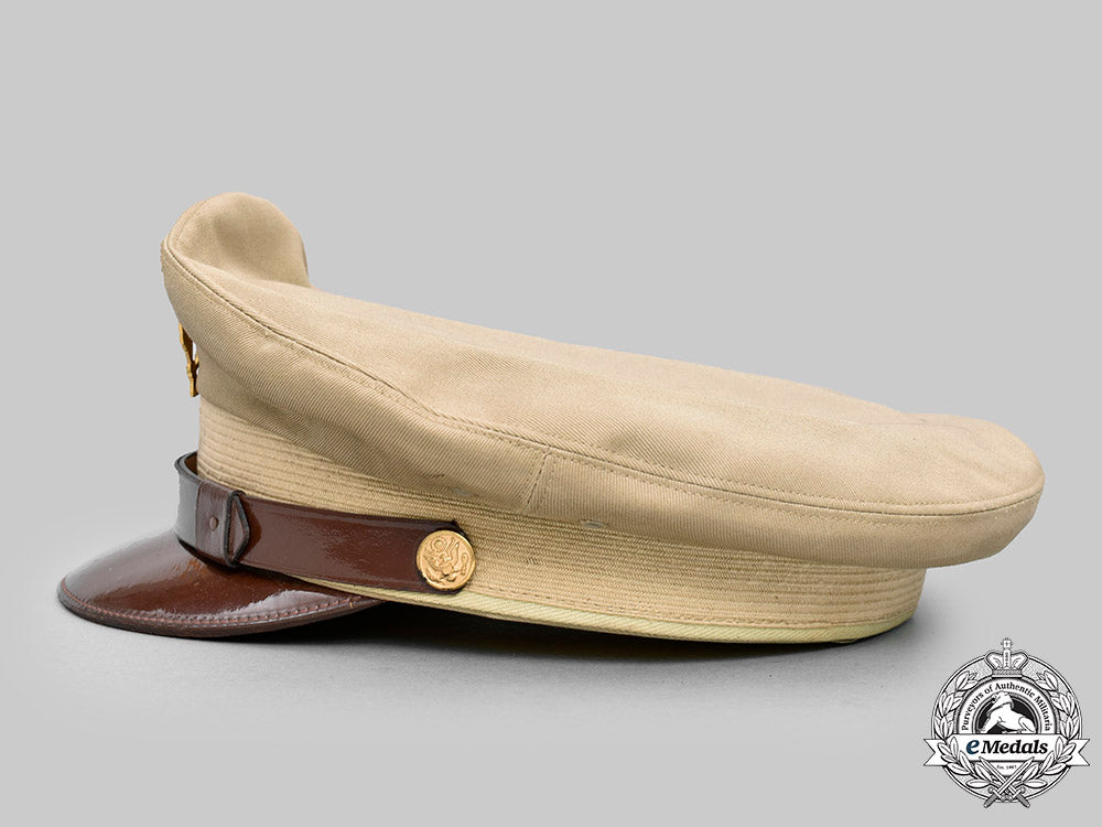 united_states._an_army_officer's_tropical/_summer_service_visor_cap,_c.1945_c2020_889_mnc7001