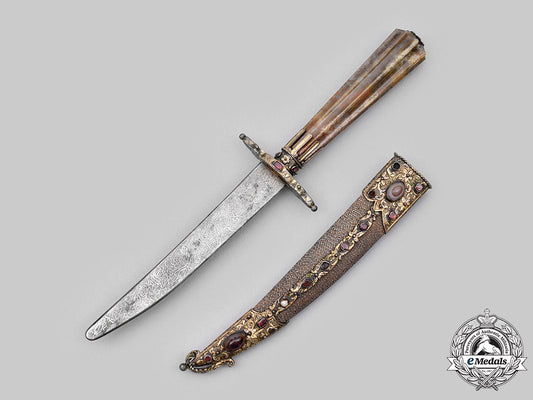 turkey,_ottoman_empire._a_rare_and_ornate_presentation_dagger_with_damascus_blade,_c.1860_c2020_929_mnc4240_1