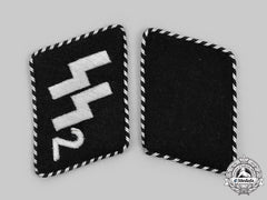 Germany, Ss. A Set Of Ss-Standarte “Germania” Mann Collar Tabs