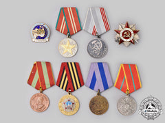 Russia, Soviet Union, Federation. Lot Of Eight Awards