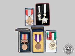 France, Japan, Kuwait, Sudan. Lot Of Five Awards