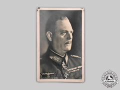 Germany, Wehrmacht. A Wartime Signed Portrait Of Field Marshal Wilhelm Keitel