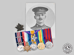 Canada, Cef. A Military Medal & Bar To Sgt. John Macrae, Kia, Battle Of Courcelette, September 1916
