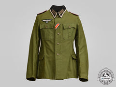 Germany, Heer. A Smoke/Chemical Troops Oberfeldwebel Field Tunic, Dutch Manufacture
