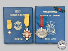 Venezuela, Bolivarian Republic. Two Awards