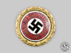 Germany, Nsdap. A Golden Party Badge, Small Version, By Deschler & Sohn