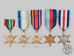 United Kingdom. Lot Of Five Second War Stars