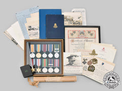 Canada, Cef. A First & Second War Medal To Sergeant Major T.r Higham, Kia Battle Of Caen, July 25, 1944