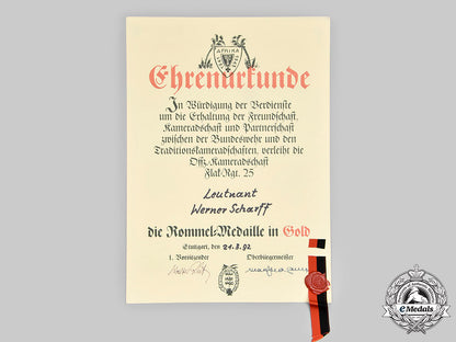germany,_federal_republic._three_veteran_association’s_award_certificates_to_dak_leutnant_scharff_c20211_mnc9097_1