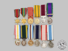 United Kingdom, Canada. A Lot Of Twelve Miniature Awards