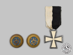 Italy And Ukraine. A Mixed Lot Of Decorations And Insignia