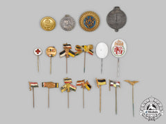 Austria-Hungary, Empire. A Mixed Lot Of Badges And Insignia