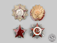 Albania, Romania, Russia, Yugoslavia. A Lot Of Four Socialist Orders