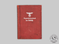 Germany, Nsdap. A 1936 Edition Of The Organization Book Of The Nsdap