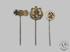 Germany, Third Reich. A Mixed Lot Of Stick Pins