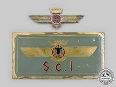 Spain. Two Nationalist Forces Spanish Air Force (Saf) Items