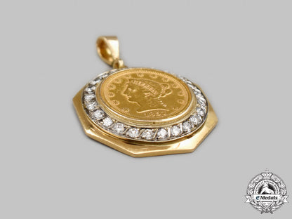 united_states._a_custom_yellow&_white_gold_american_quarter_eagle_coin_pendant_with_diamonds_c2021_070emd_2481_1