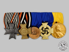 Germany. An Imperial And Third Reich Period Non-Combatant’s Medal Bar