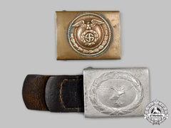 Germany, Third Reich. A Pair Of Belt Buckles