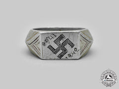 Germany, Wehrmacht. A 1941-1942 Campaign Commemorative Ring