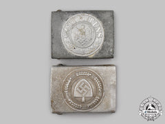 Germany, Third Reich. A Pair Of Belt Buckles