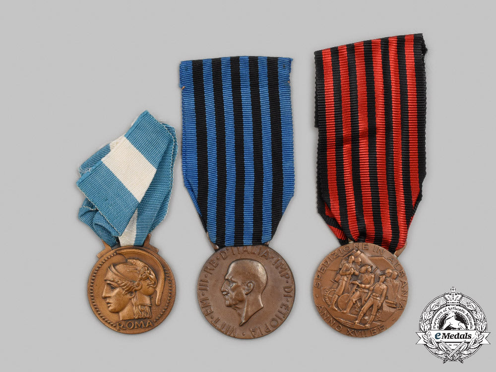 italy,_kingdom._three_medals_c2021_130emd_7133_1