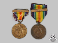 United States. Two World War I Victory Medals