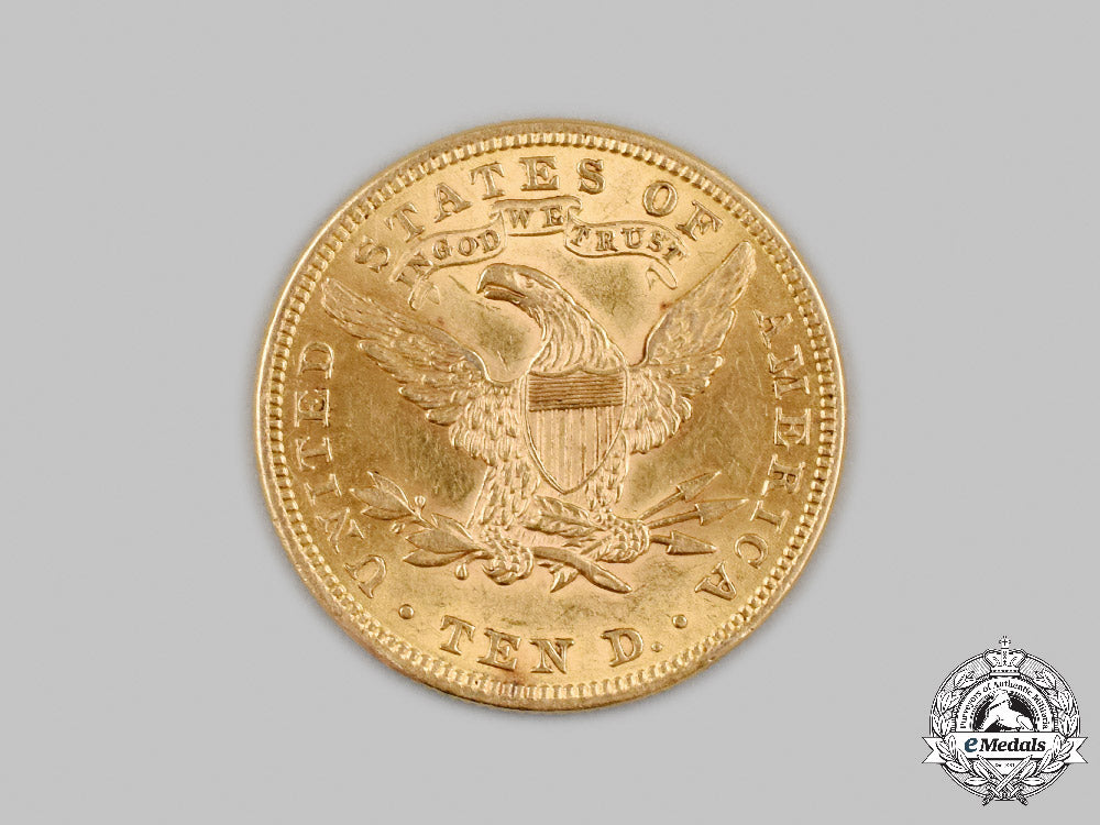 united_states._a_coronet_head_gold_ten_dollar_coin,1901_c2021_163emd_2736_1