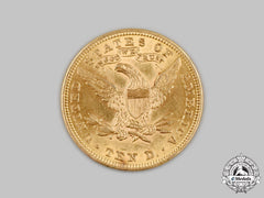 United States. A Coronet Head Gold Ten Dollar Coin, 1901
