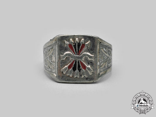 spain,_facist_state._a_falange_membership_ring_c2021_166_mnc0009