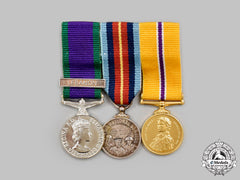 United Kingdom. A General Service Medal  Miniature Trio