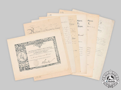 germany,_imperial._three_award_documents_to_paul_barth(_red_cross)_c2021_184_mnc2073