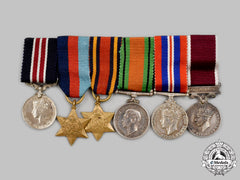 United Kingdom. A Military Medal Second War Miniature Group