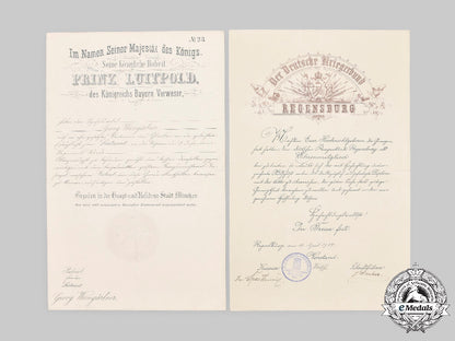 germany,_imperial._a_collection_of_promotion_documents_to_oberleutnant_georg_weingärtner1914_c2021_202_mnc2038_1